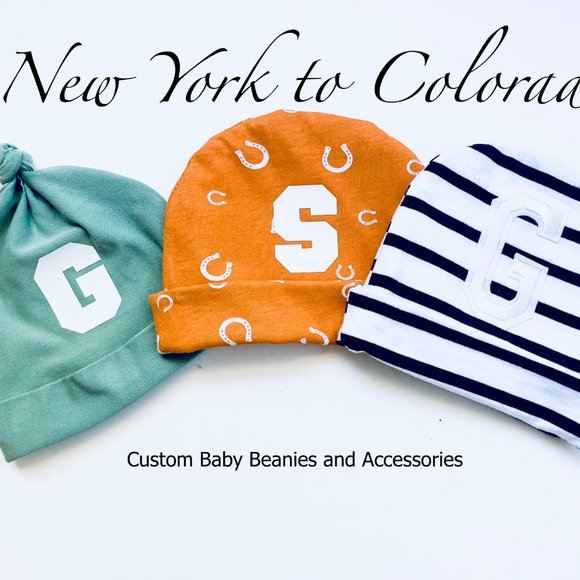 Personalized baby hat, custom baby hat, custom baby beanie, monogramed baby hat - Picture 5 of 5